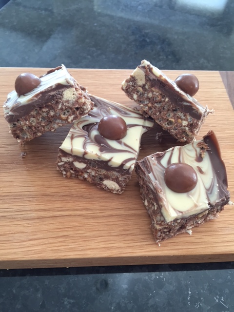 maltesers, no bake, treats, kids party ideas, chocolate