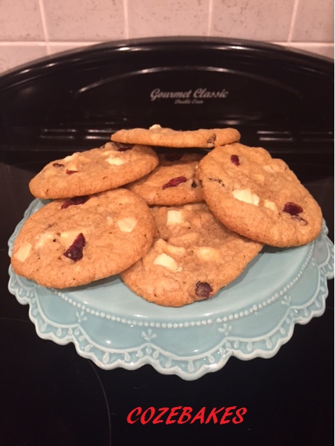 gluten free cookies, gluten free recipe, cookies, cozebakes, cranberry cookies, white chocolate, easy cookie recipe, easy gluten free cookie recipe, gluten free biscuit recipe, gluten free biscuits 