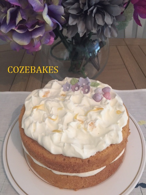 victoria sponge cake, lemon sponge cake, lemon victoria sponge cake, mary berry recipe, cozebakes, celebration cake, party cake, birthday cake